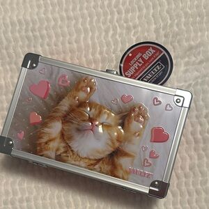 Red and Silver Locking Supply Vaultz Case